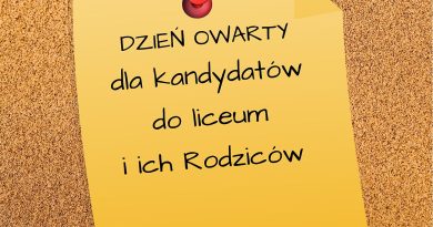 DZIEŃ OTWARTY dla kandydatów